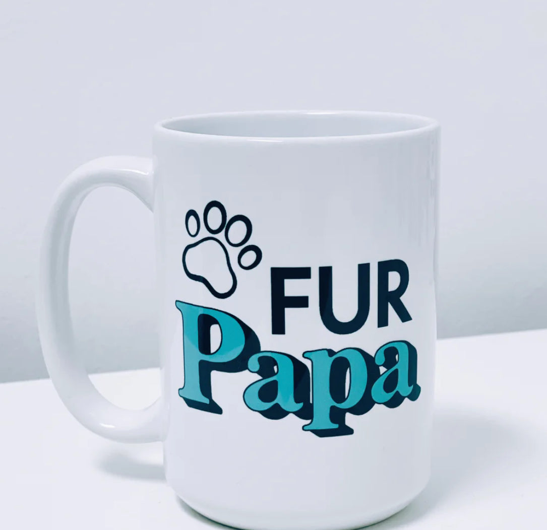 Pier Prints - Fur Papa Mug