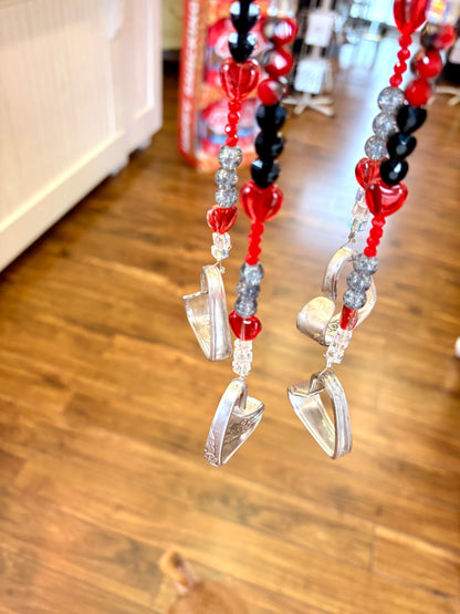 Teaspoon Memories ~Heart  & Crystal Chimes