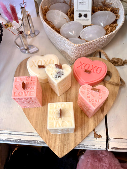 Valentines candles