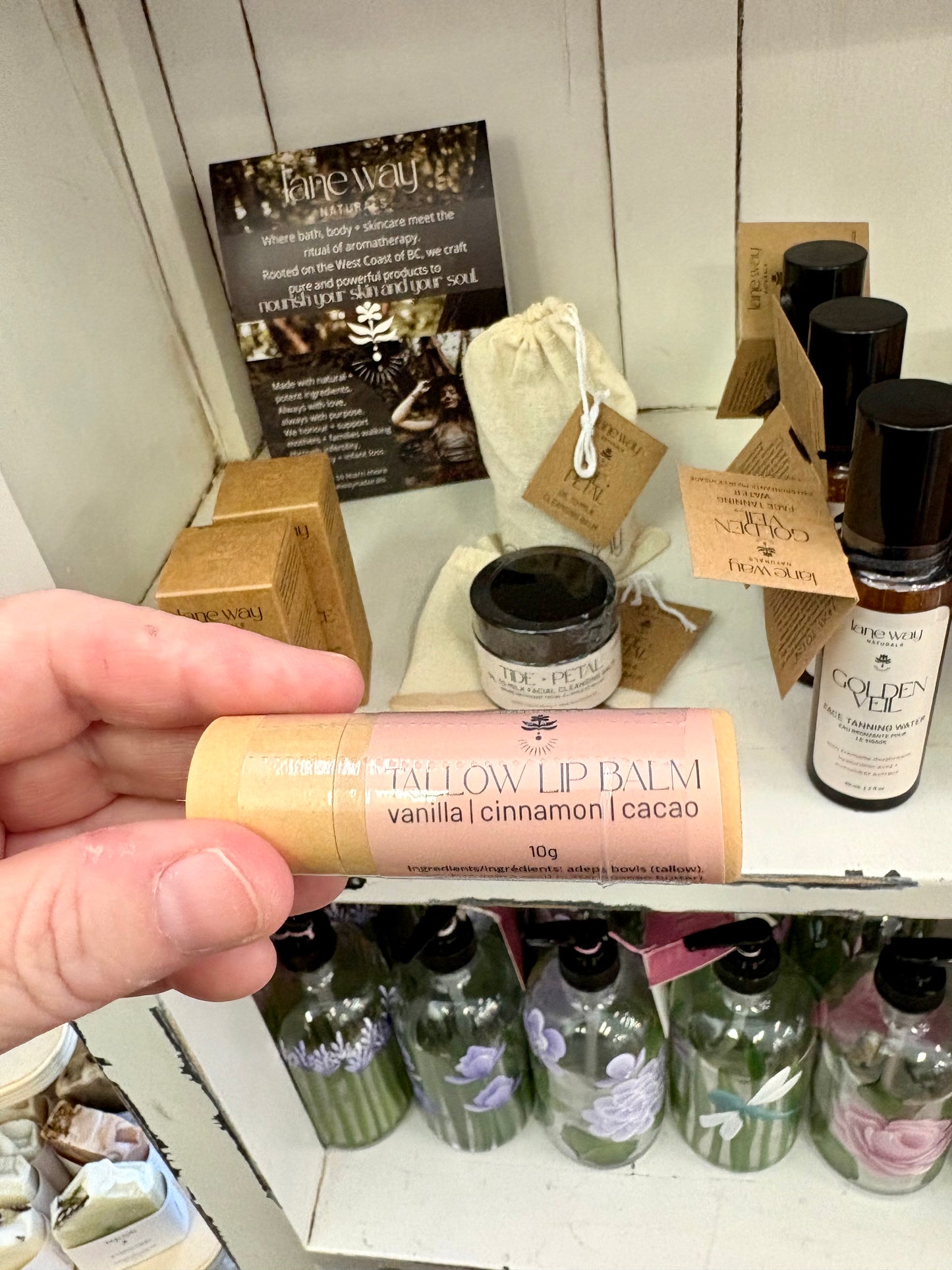 Lane Way Naturals ~ tallow lip balms