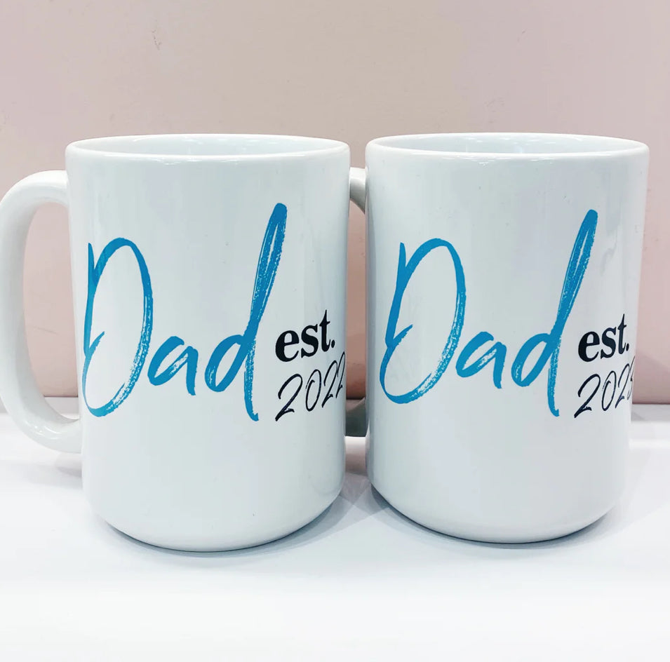 Pier Prints - Dad Est 2023 Mug