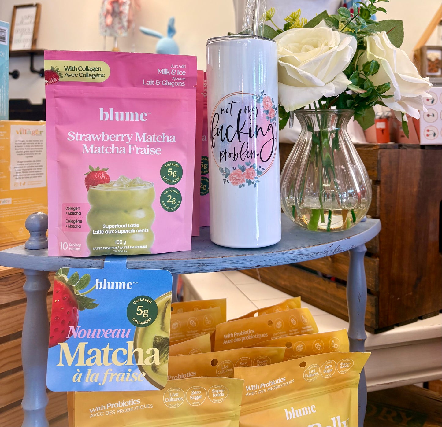 Blume~ Strawberry matcha