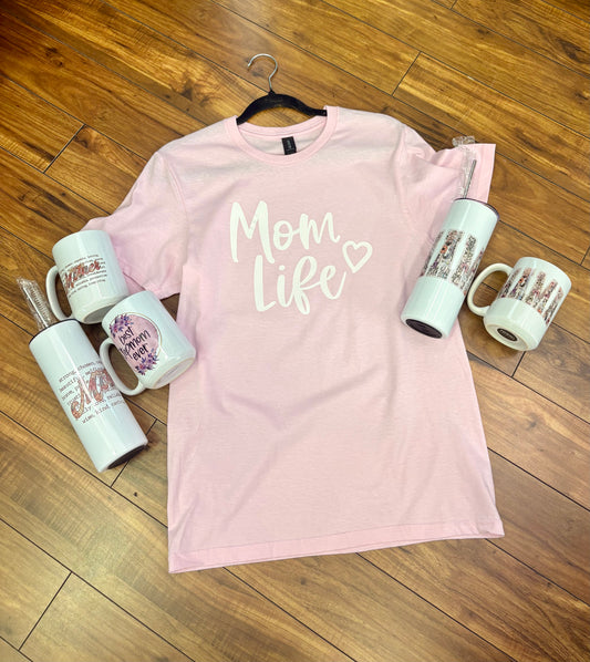 Mom Life-T- Shirts