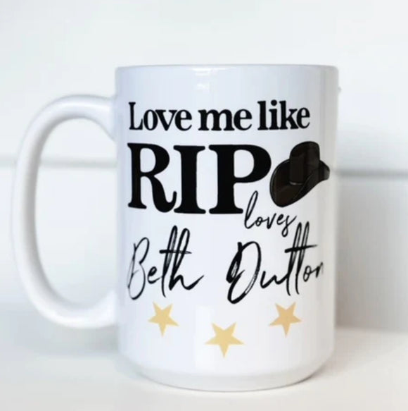 Pier Prints - Love Me Like Rip Mug