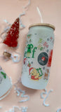 Pier Prints - Holiday Frosted Glass Tumblers