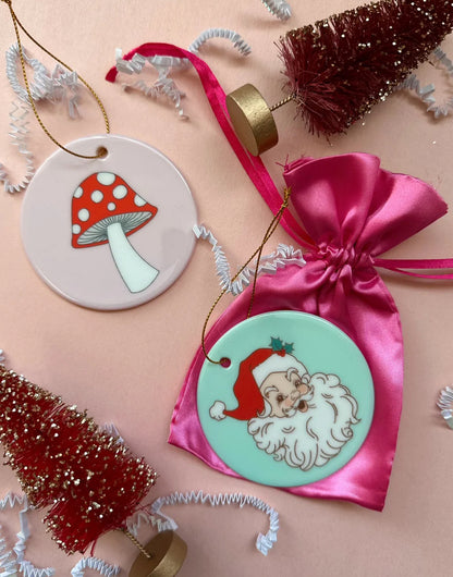 Pier Prints - Retro Christmas Ornaments