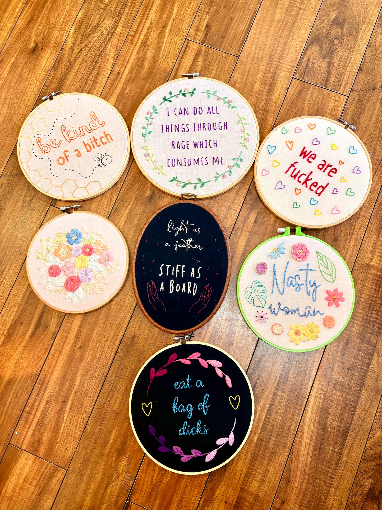Some bad vibes~embroidery