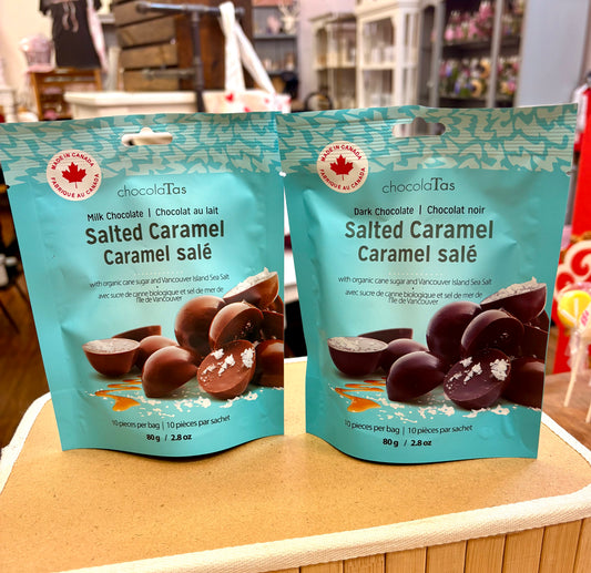 ChocolaTas ~ milk chocolate salted caramel
