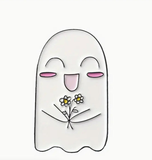 Town & Country - Happy Ghost Enamel Pin