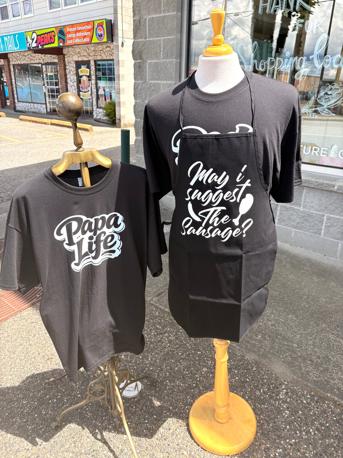 Mens bbq aprons.