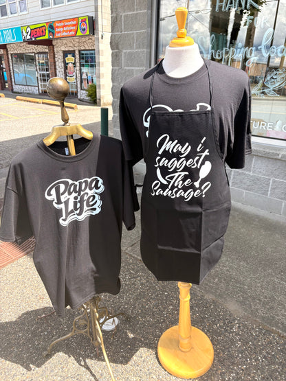 Mens bbq aprons.