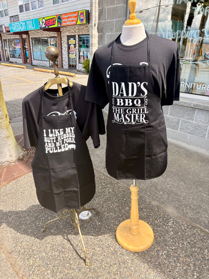 Mens bbq aprons.