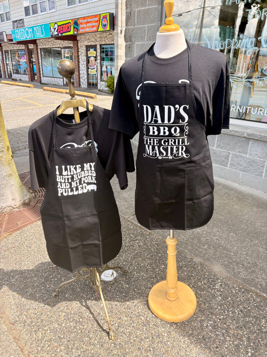 Mens bbq aprons.