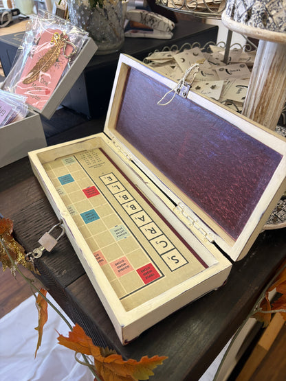 Wish wooden trinket box