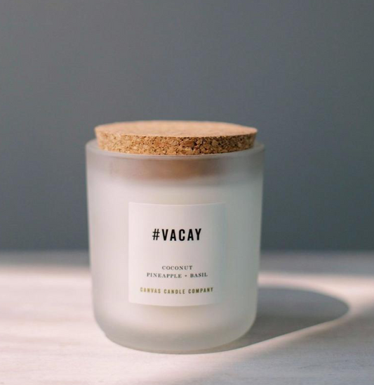 Canvas Candle - Vacay