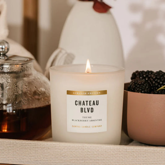 Canvas Candle - Chateau Boulevard