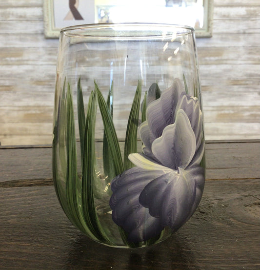 CC Crafts - Stemless Iris Wineglass