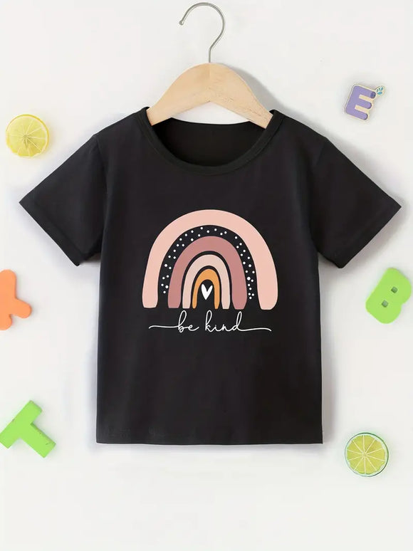 Town & Country - Kids Be Kind Rainbow T-Shirt
