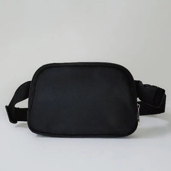 Town & Country - Black Buckle Fanny Pack