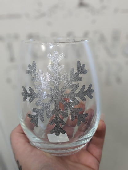 Town & Country - Christmas Stemless Wine Glasses