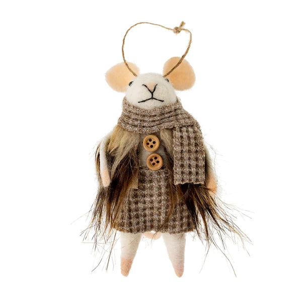 Town & Country - Baltic Bella Mouse Holiday Ornament