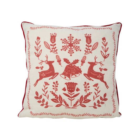 Town & Country - Square Scandinavian Pillow Cushion