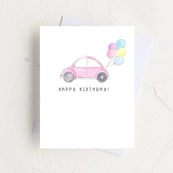 Almeida Illustrations - Birthday Beetle Card