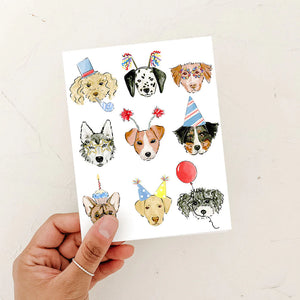 Almeida Illustrations - Birthday Dogs Card