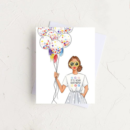 Almeida Illustrations - Its You’re Birthday Card