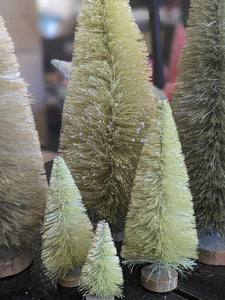 Belle Bibelot - Bright Green Bottle Brush Trees