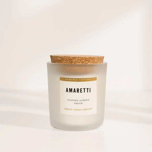 Canvas Candle - Amaretti
