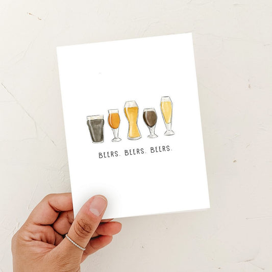 Craft Beer Flight | Beers, Beers, Beers | Card