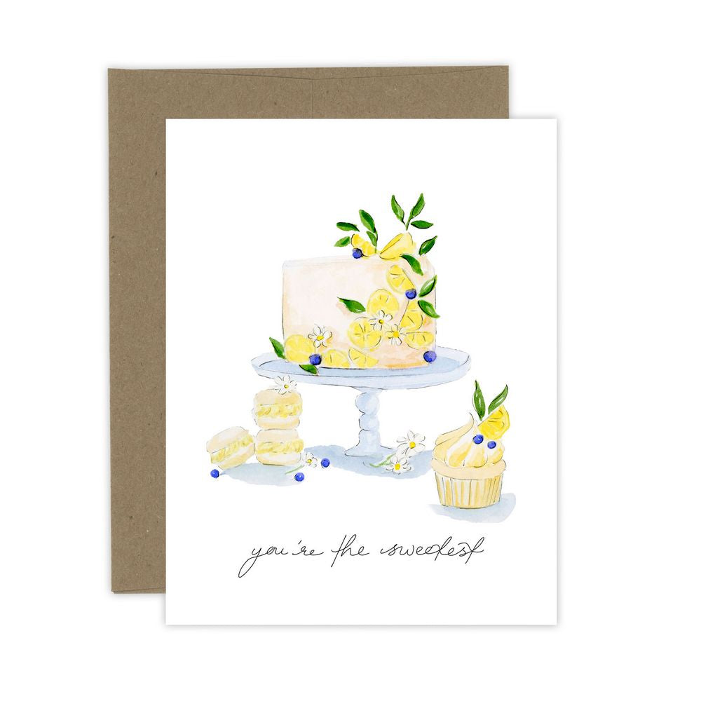 Let Them Eat… Lemon… Cake  | You’re The Sweetest | Card