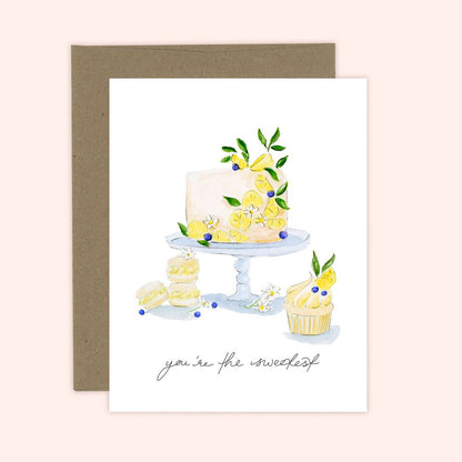 Let Them Eat… Lemon… Cake  | You’re The Sweetest | Card