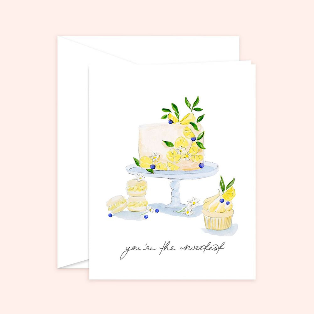 Let Them Eat… Lemon… Cake  | You’re The Sweetest | Card