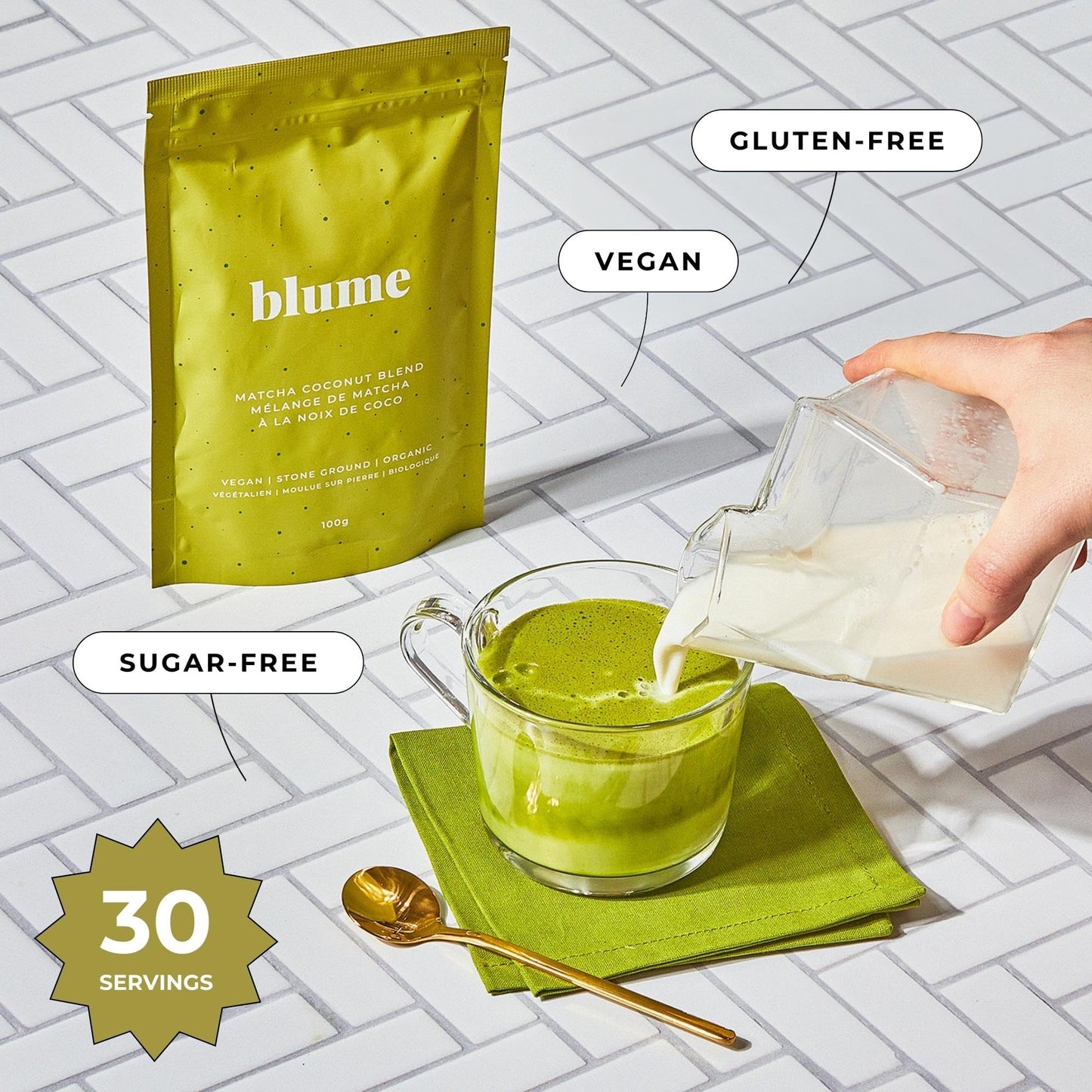 Matcha Coconut | Superfood Latte Blend