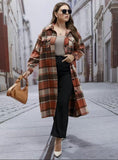 Town & Country - Plus Size Plaid Coat