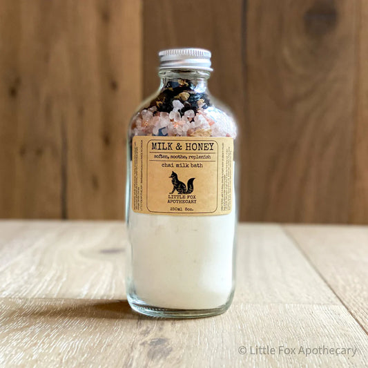 Little Fox Apothecary - Milk & Honey - Chai Tea Bath