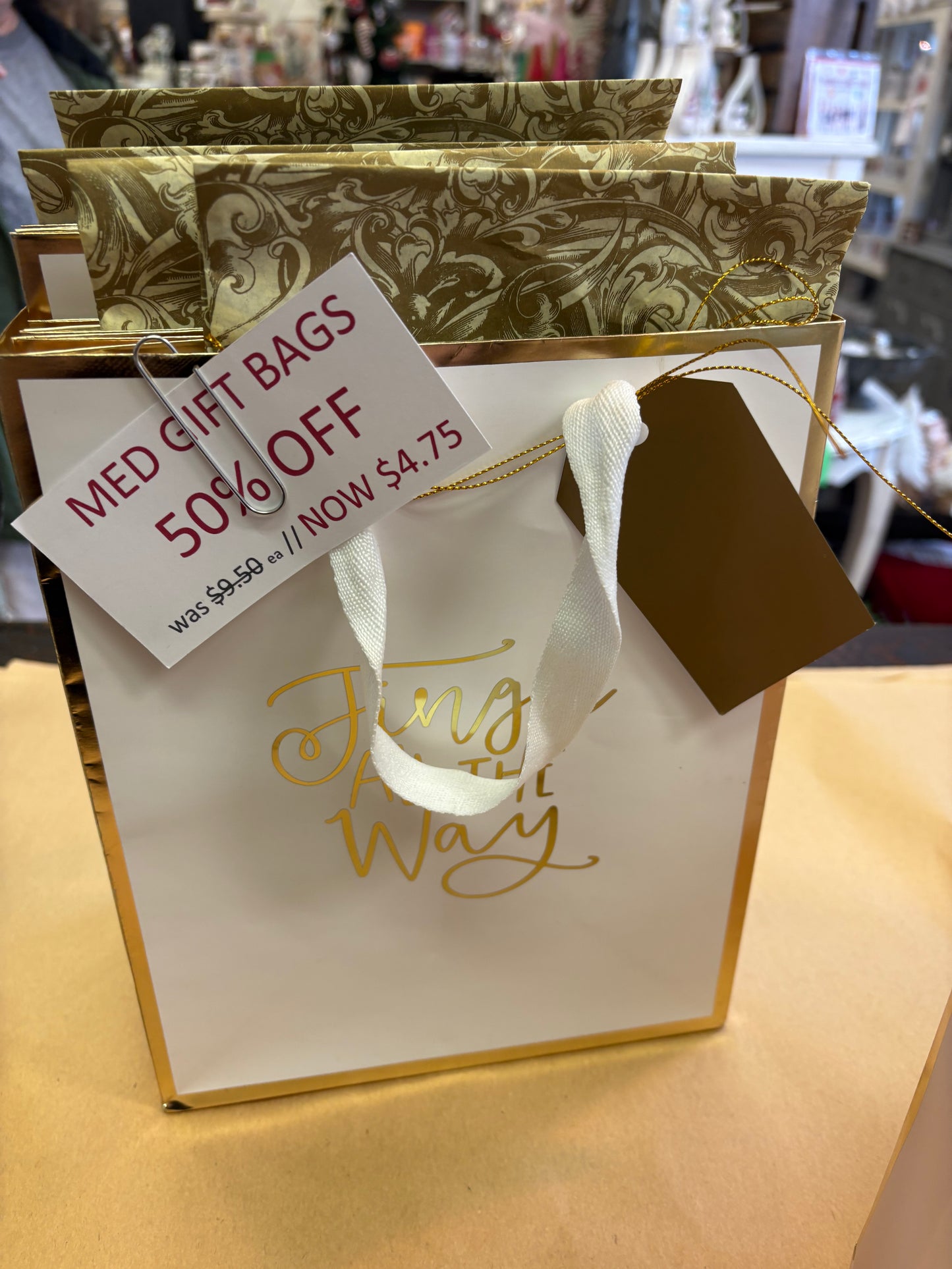 A paper life ~ Christmas bag sale