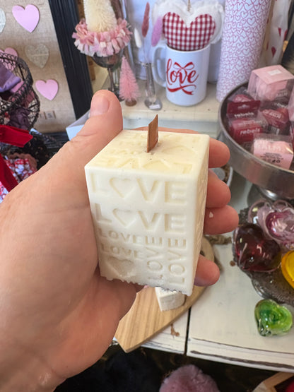 Valentines candles