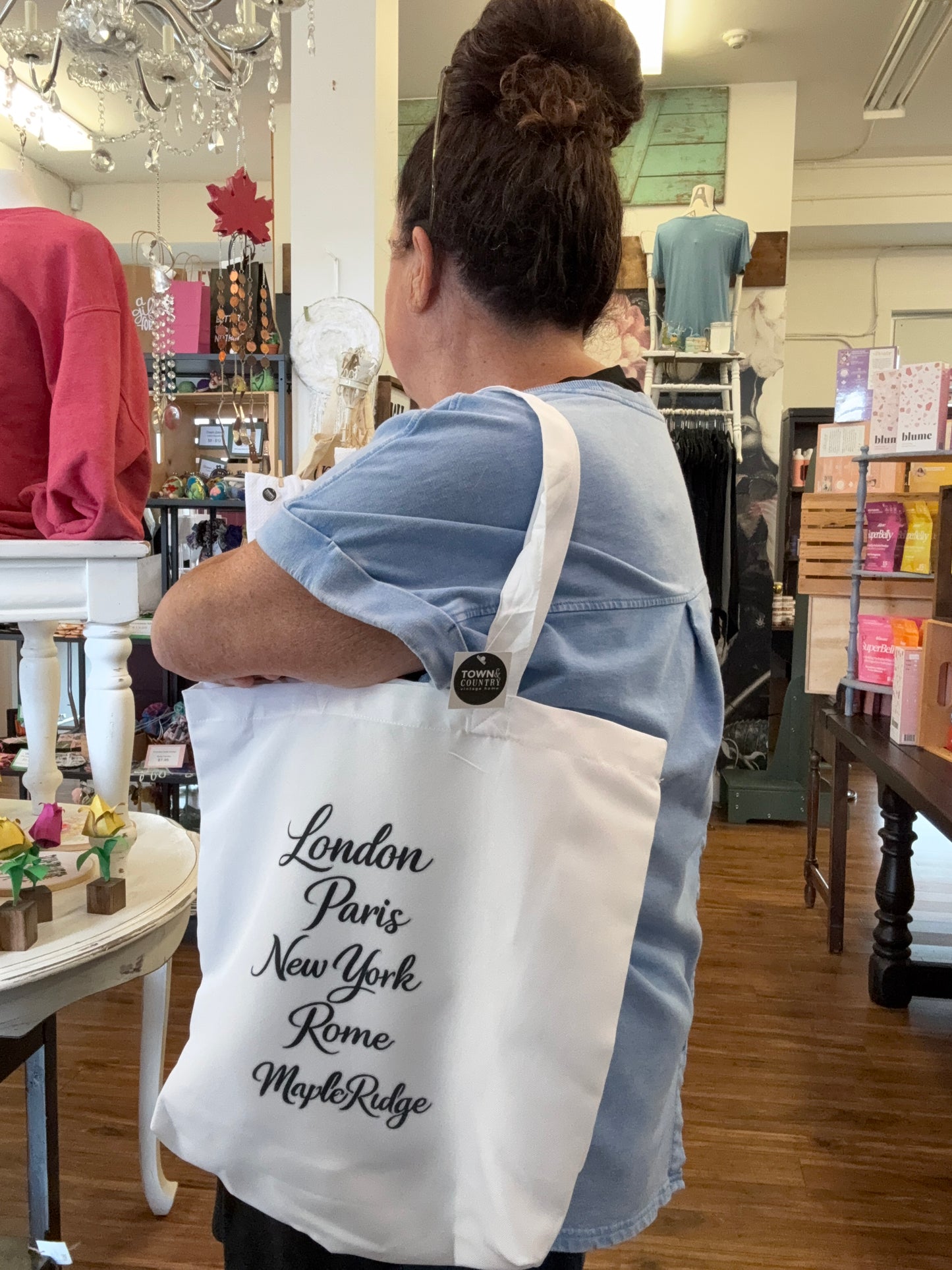 London, Paris, New York, Rome, Maple ridge/Pitt meadows  bag