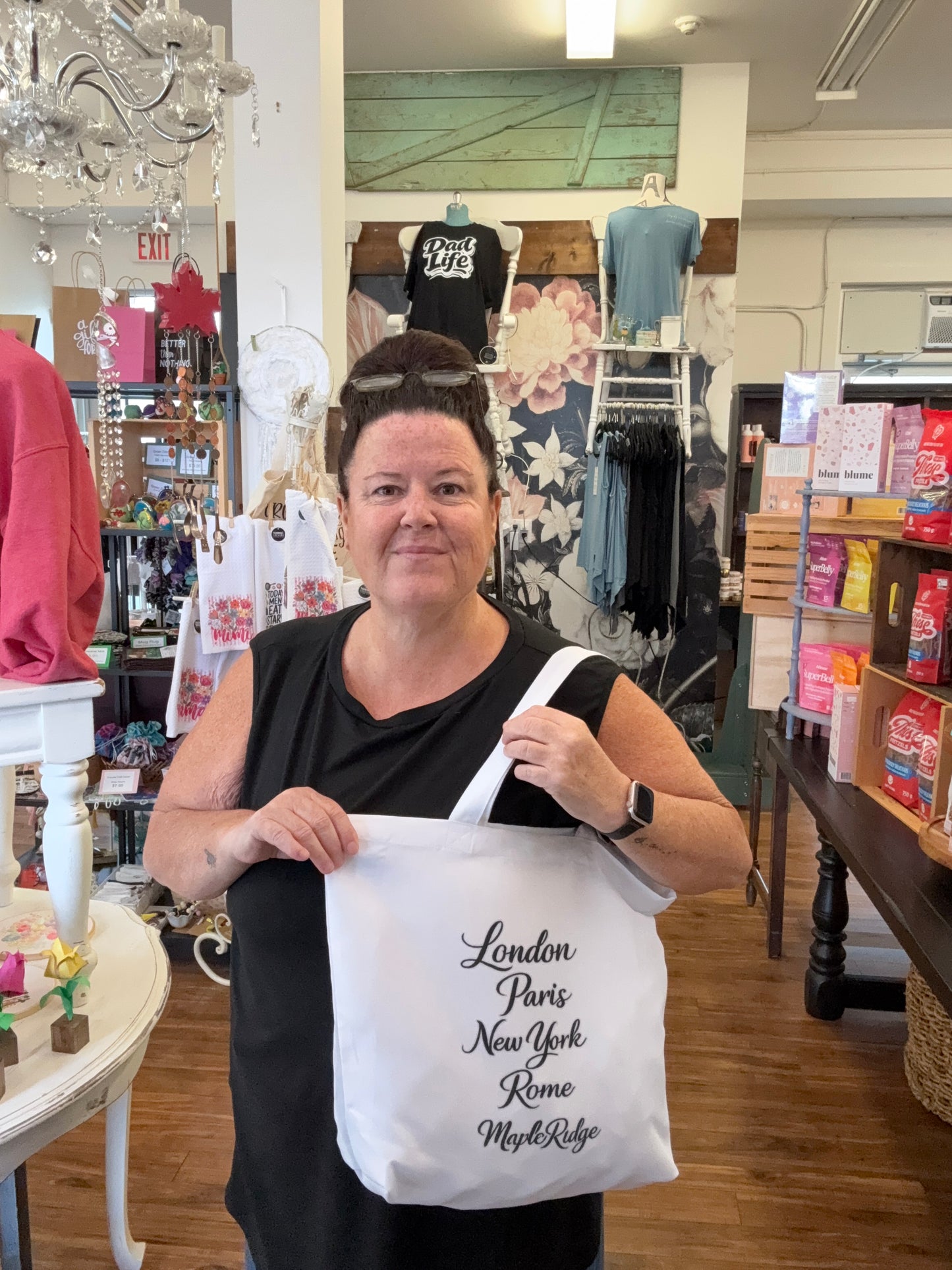 London, Paris, New York, Rome, Maple ridge/Pitt meadows  bag