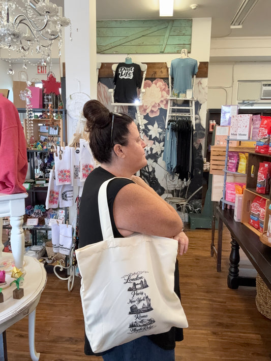 London, Paris, New York, Rome, Maple ridge/Pitt meadows  bag