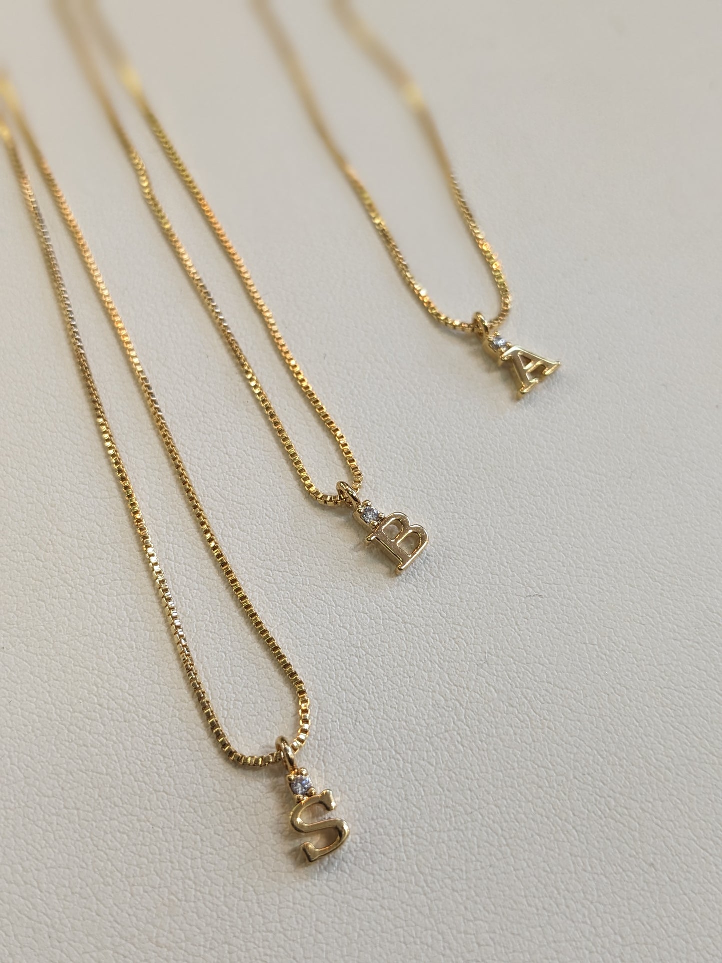 Standout Boutique - Dainty Gold Initial Necklace