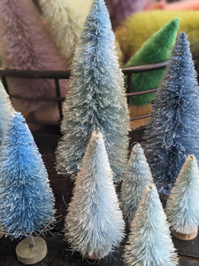 Belle Bibelot - Blue Bottle Brush Trees
