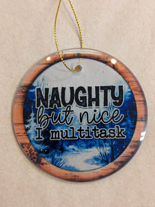 One Crafty Keeper - Naught But Nice Ornament