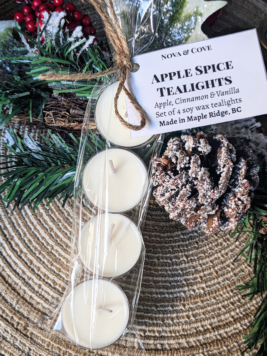 Nova & Cove - Apple Spice Tealight Set