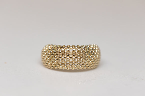 Lily & Elm - Gold Filled “Grace” Beaded Ring