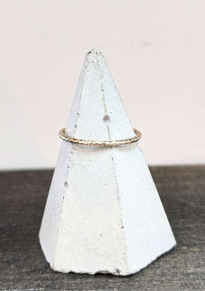 Courtney Rai Dawn - Gold Sparkle Rings