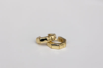 Lily & Elm - Gold Filled “Emelia” Bone Earrings